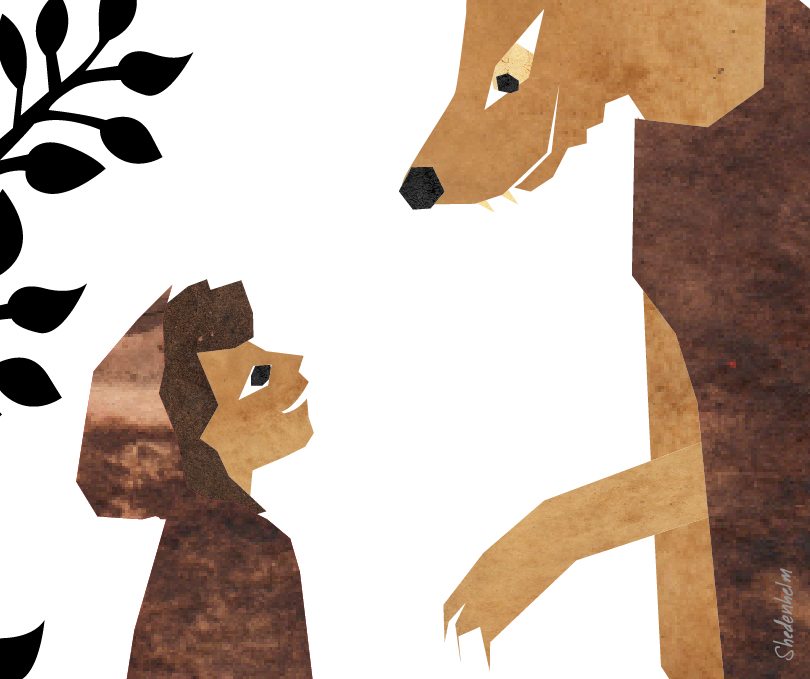 KendraShedenhelm_TheWolf_WIP