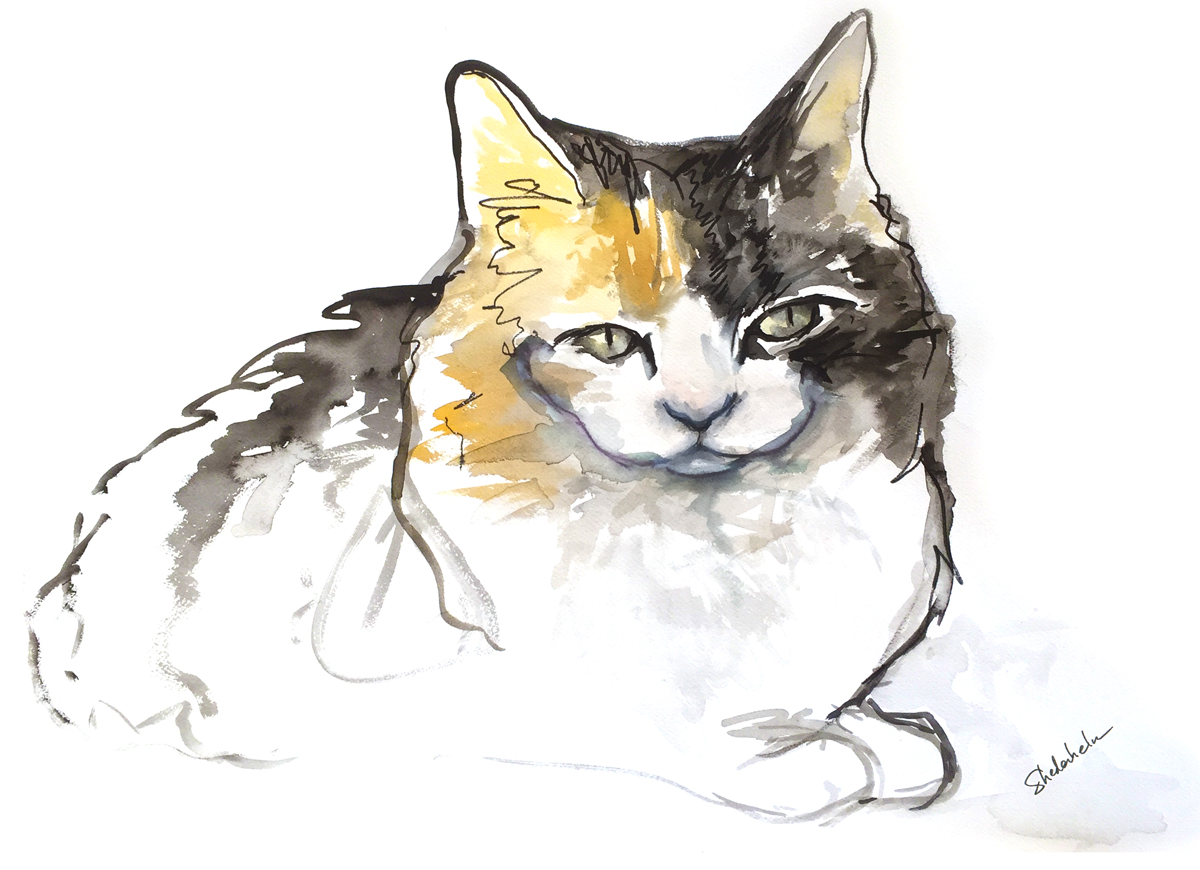 Kendra_Shedenhelm_PaintedWords_Watercolor_Cat-Milla-Color.jpg