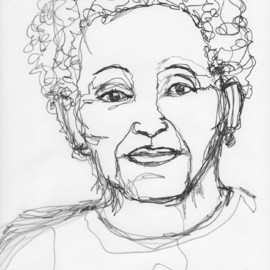 Kendra Shedenhelm_Continuous Line Drawing_Portrait_5