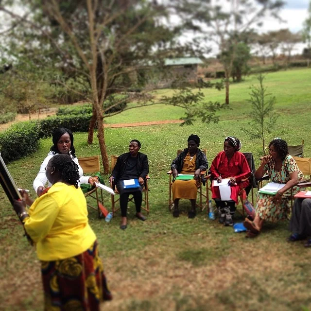 Seven of our group leaders came together in August 2014 to participate in a three-day leadership retreat focusing on appreciate inquiry. Together, we co-created the vision of Zawadisha for 2015 and beyond. 