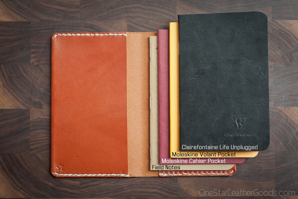 Notebook Covers — One Star Leather Goods