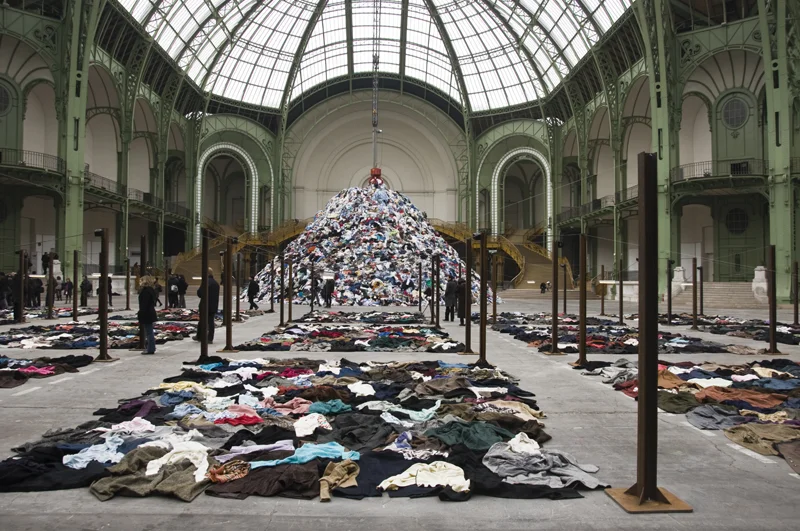 Christian Boltanski's Personnes ; image from Traffic Magazine