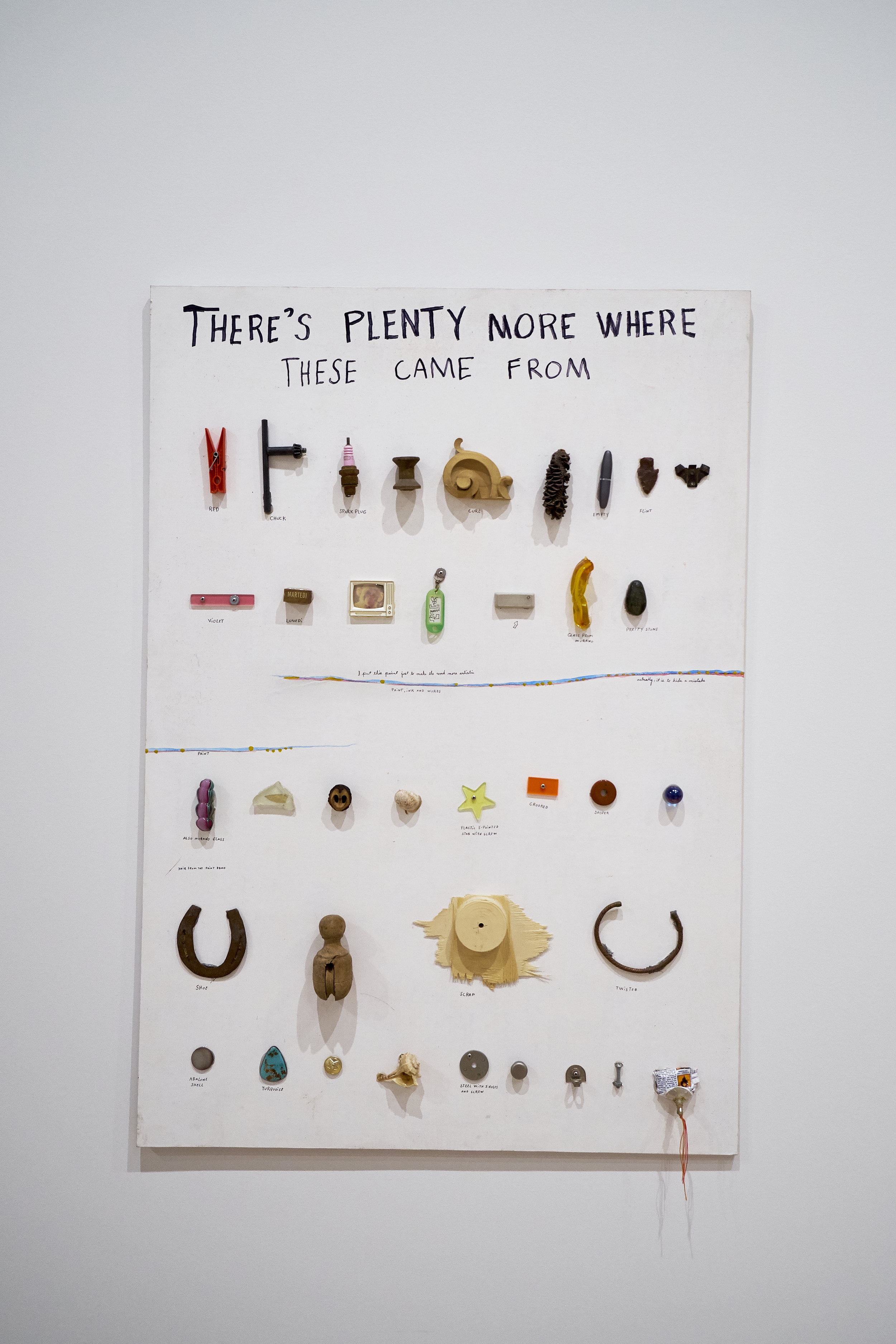 Jimmie Durham, “There’s Plenty More Where These Came From”