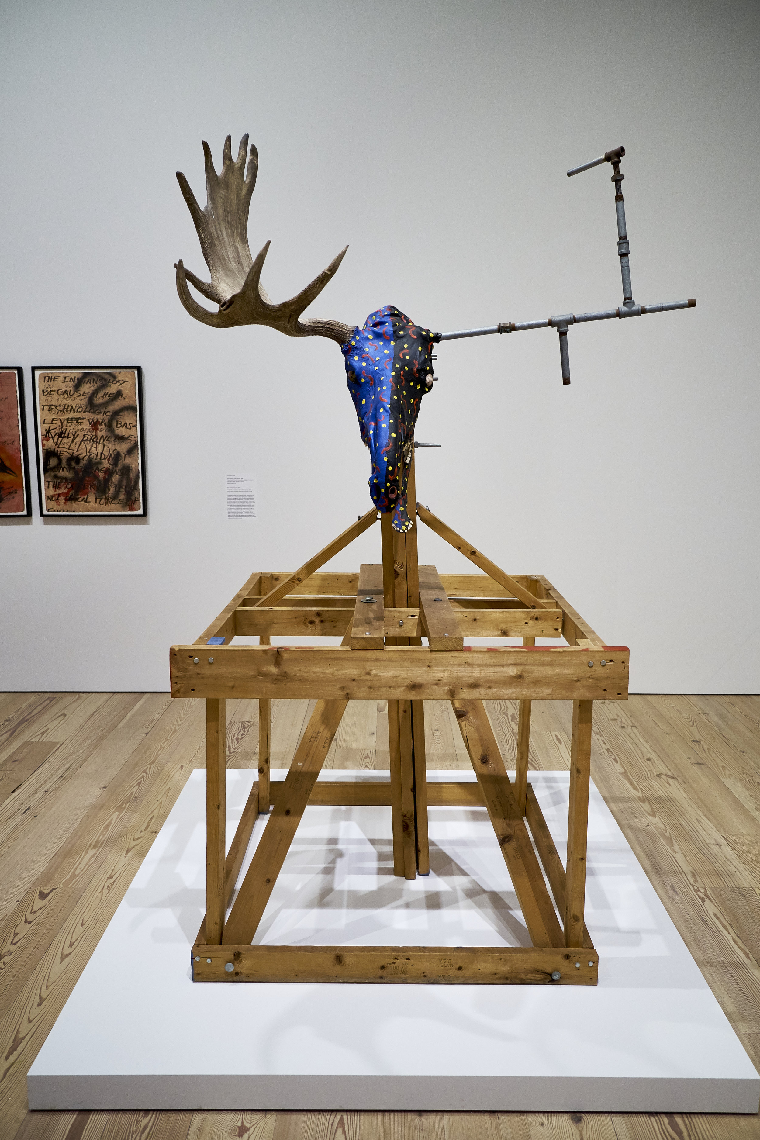 Jimmie Durham, “The Bishop’s Moose”