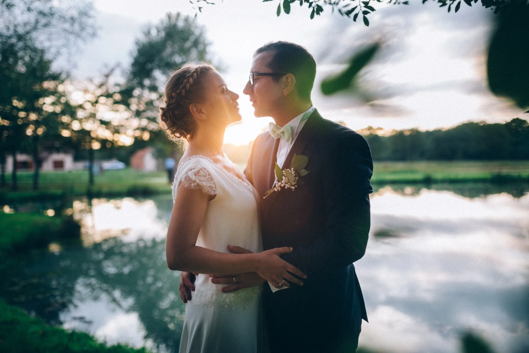 Mariage champêtre et romantique