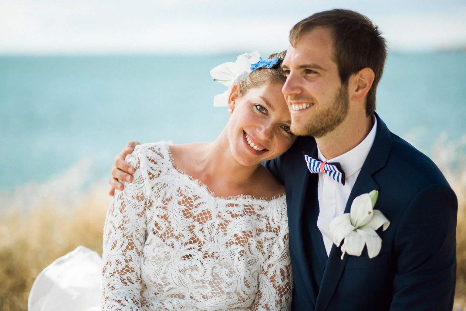 Mariage breton au grand soleil