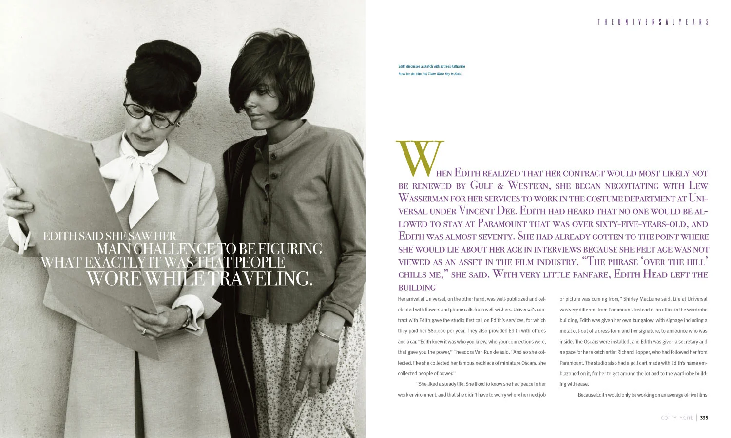 Interior spread