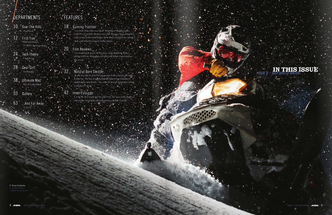  Mountain Sledder Vol. 4 Winter 2014 