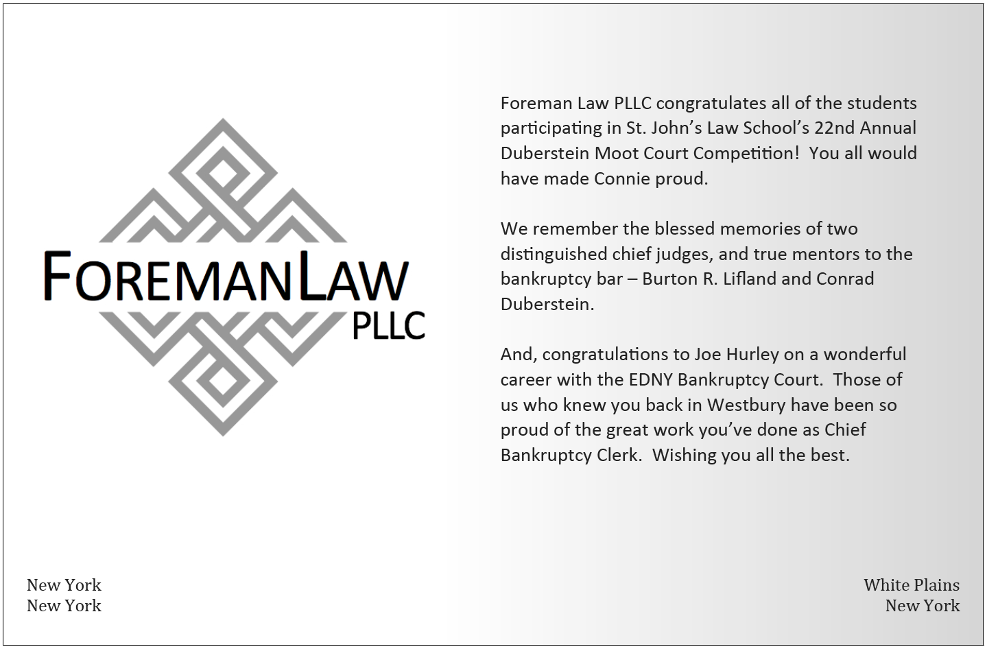 ForemanLaw dinner journal screen shot.png