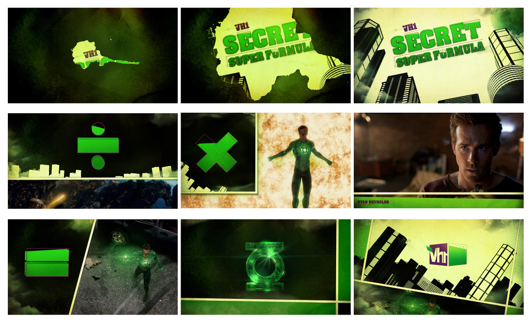 VH1 Green Lantern Pitch