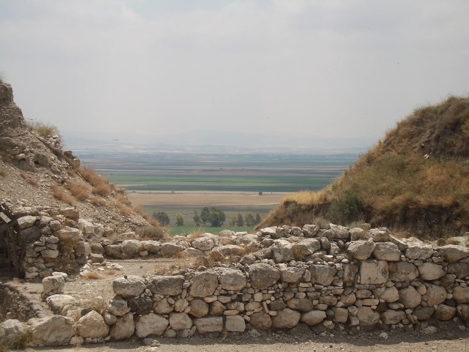 View of valley at Meggido
