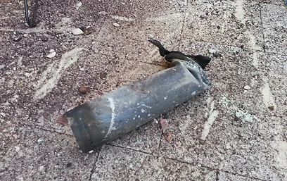 Qassam Rocket hits Sderot Home