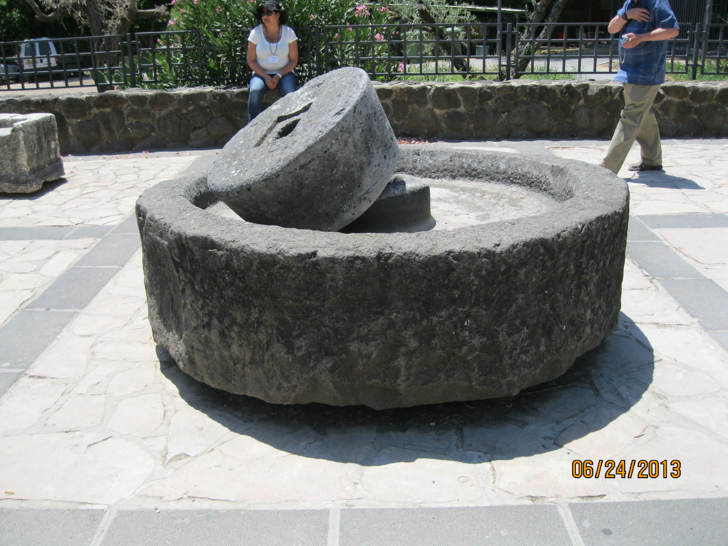 Millstone for making Olive Oil