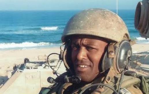 Chief Warrant Officer Baynesian Kasahun, 39, from Netivot