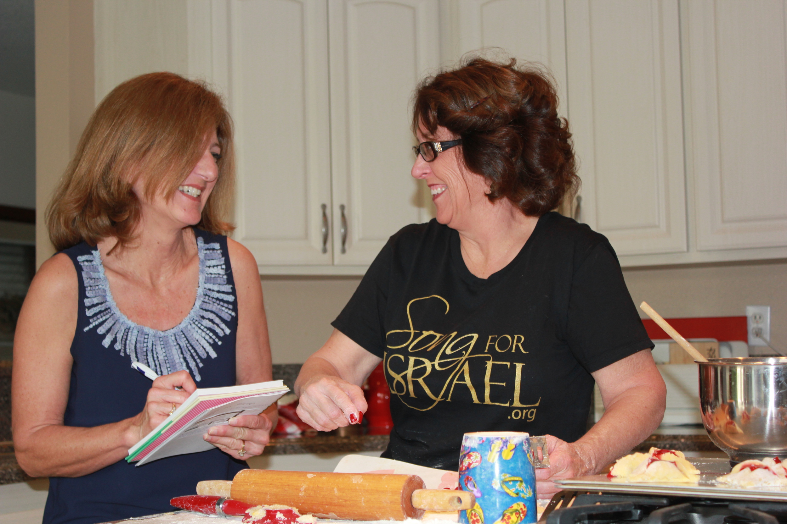 Purim Cookie Baking Demonstration 2014