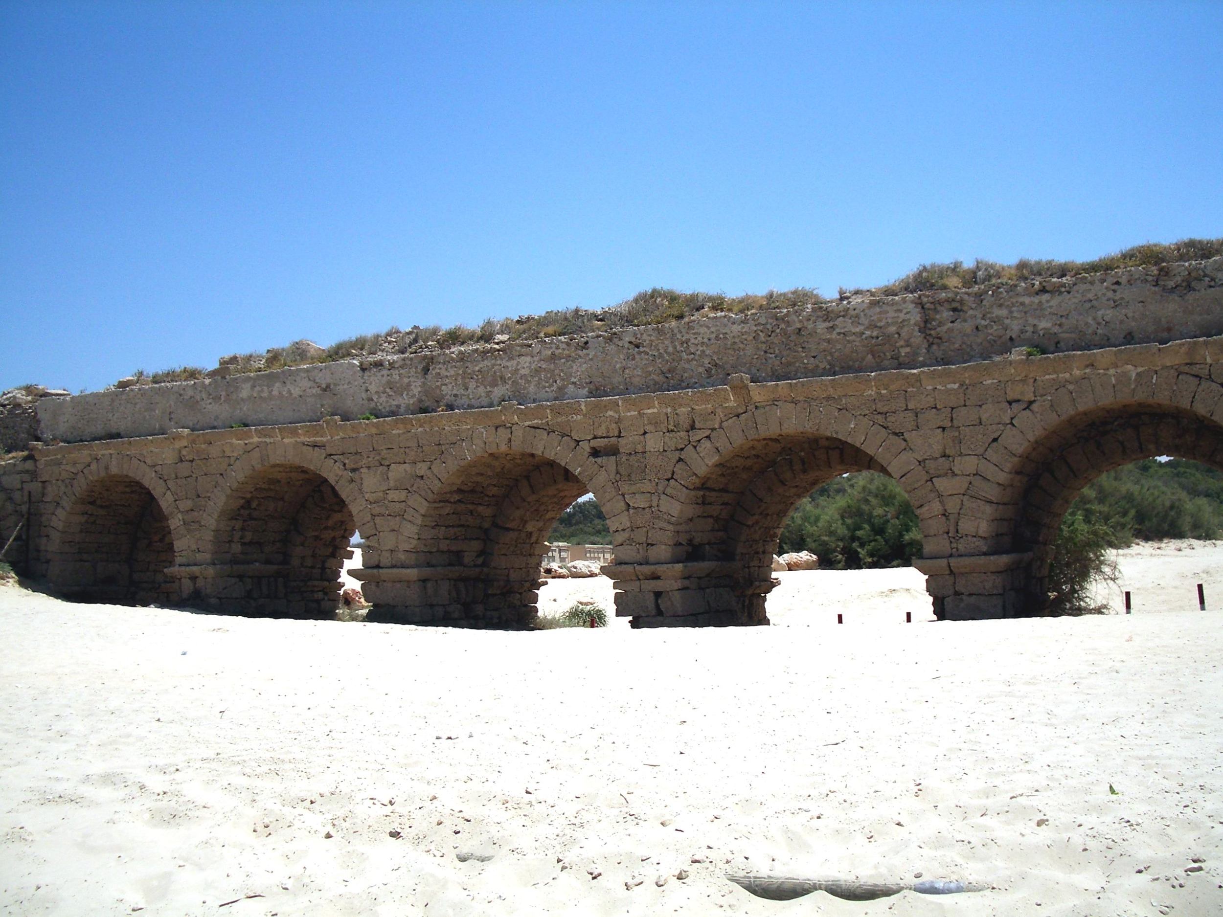 Israel Tour 2013 (Roman Aquaduct)