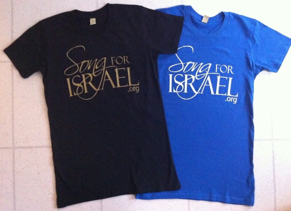 Song For Israel t-Shirts!
