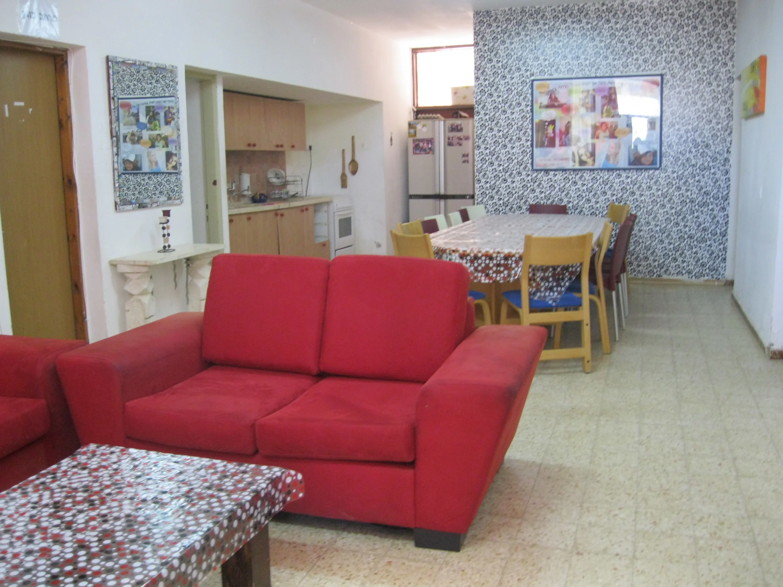Recently redecorated dorm