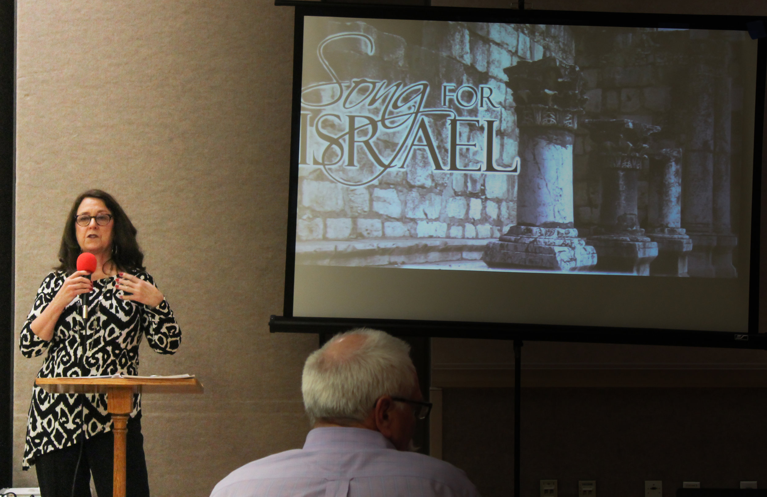 Deby Brown, Director of Song For Israel, www.SongForIsrael.org