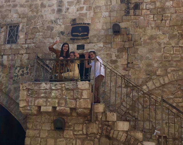 Children playing in the Old City