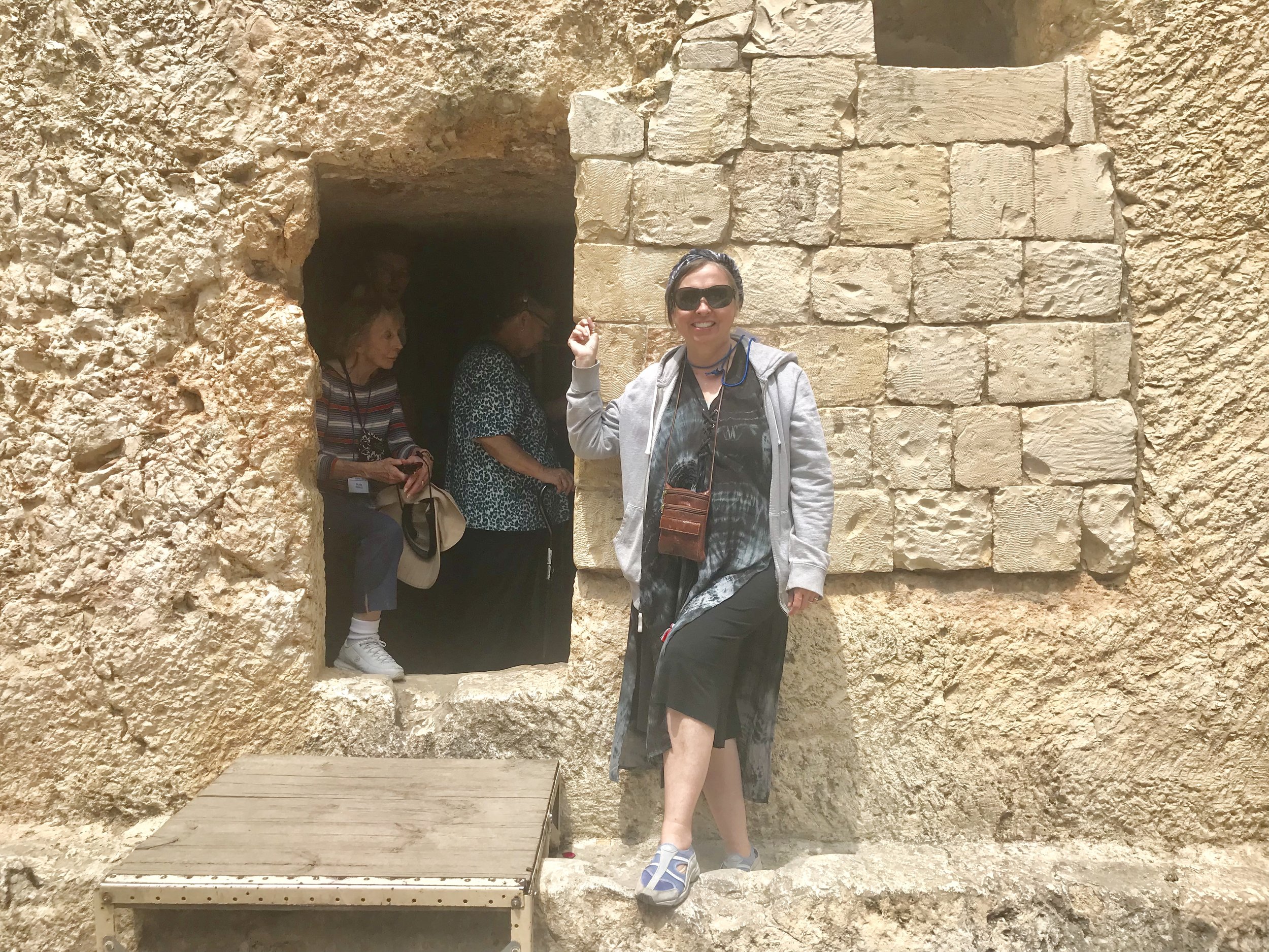At the Tomb Entrance