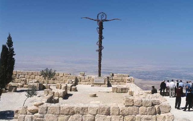 Viewing the Promised Land, Moses Looks Even at the Transjordan 