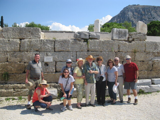 At the Bema in Corinth