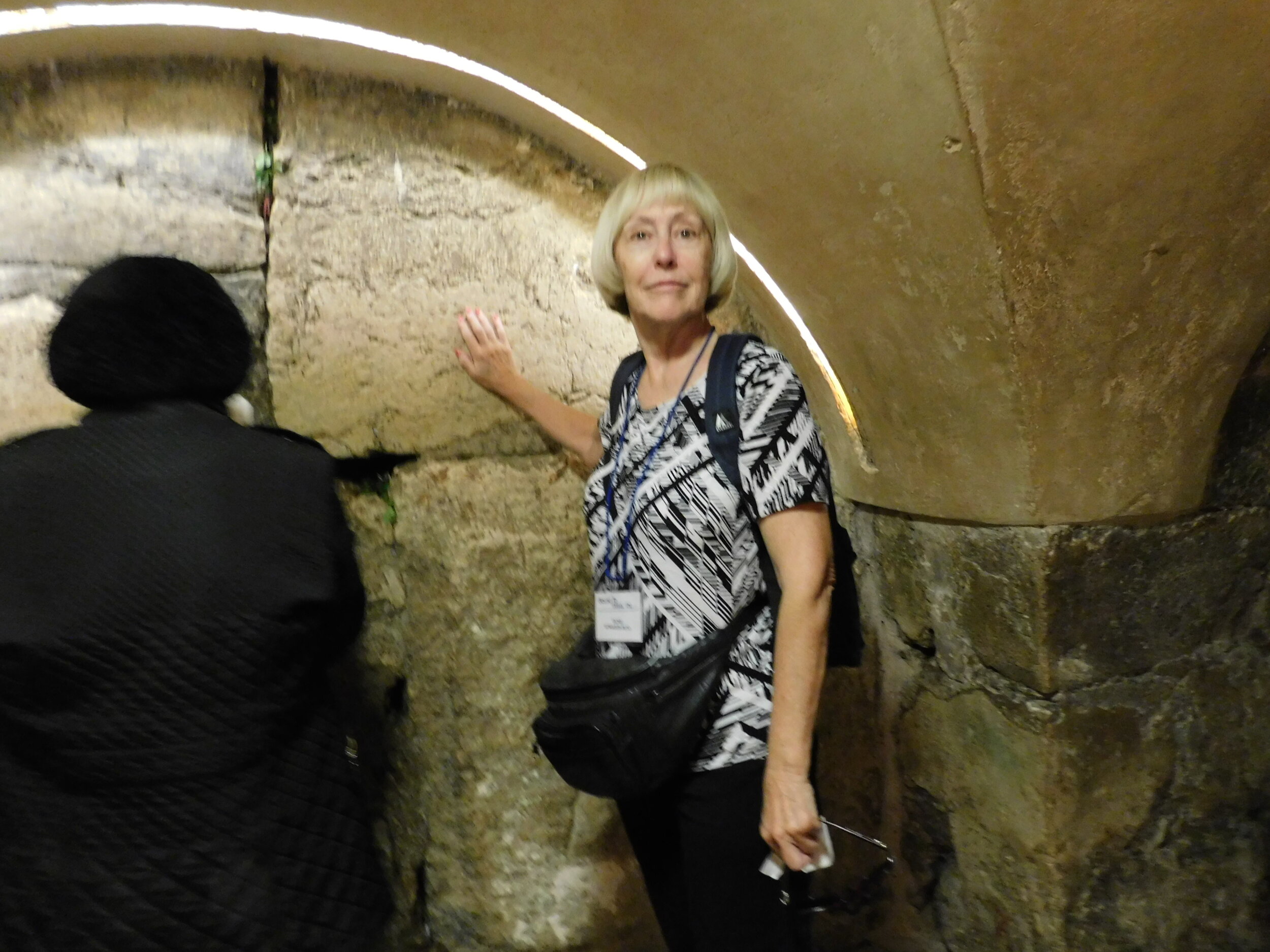  In the Western Walls Tunnel you can touch the wall that is the closest to where it is thought that the Holy of Holies was located. 