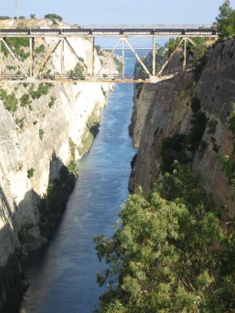  The Ithmus at Corinth (Canal) 