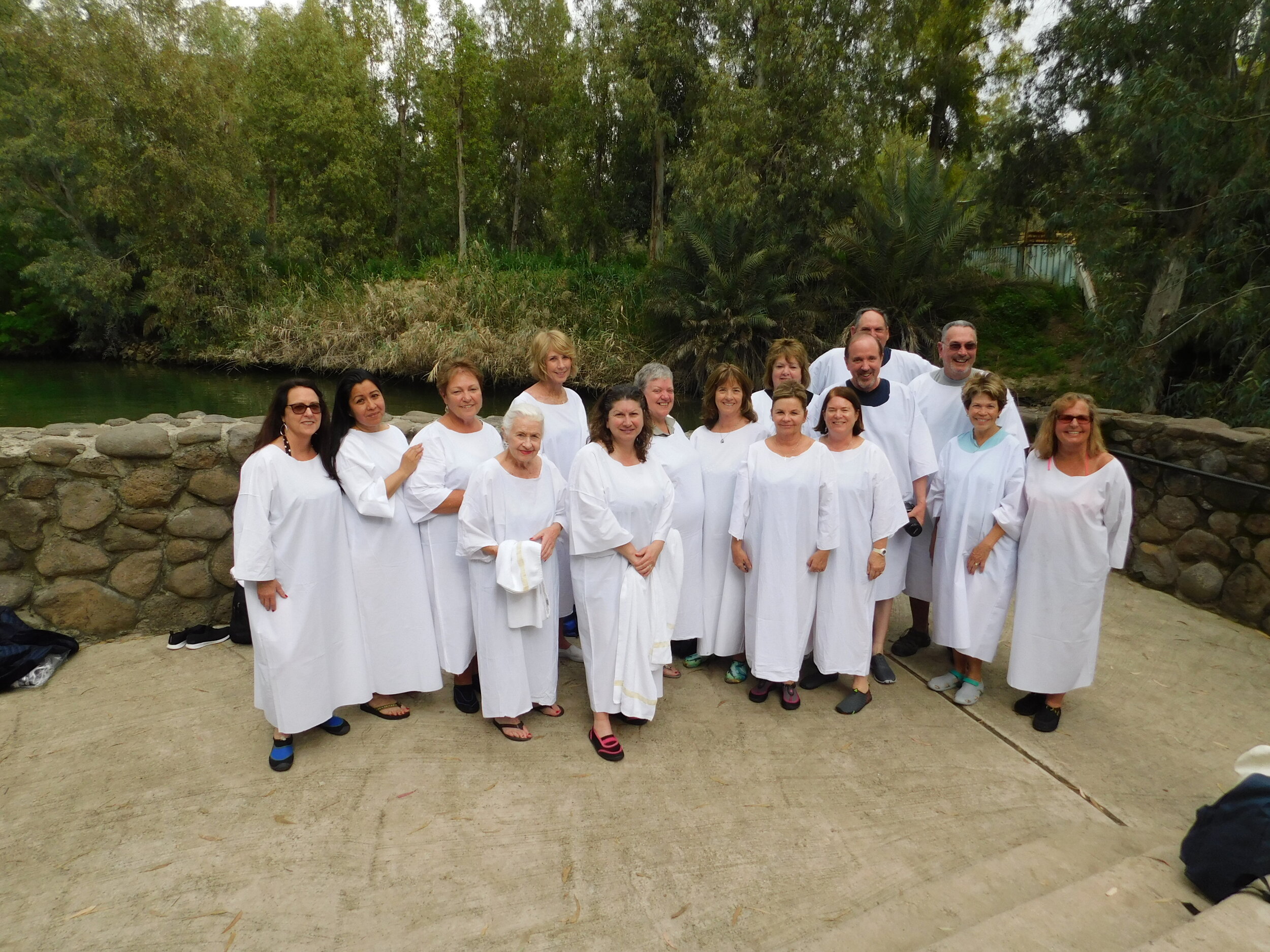  Israel Tour 2019 - Baptisms in the Jordan River 