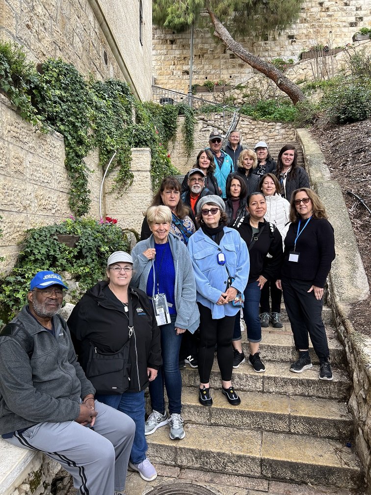 2023 Tour group in the City of David