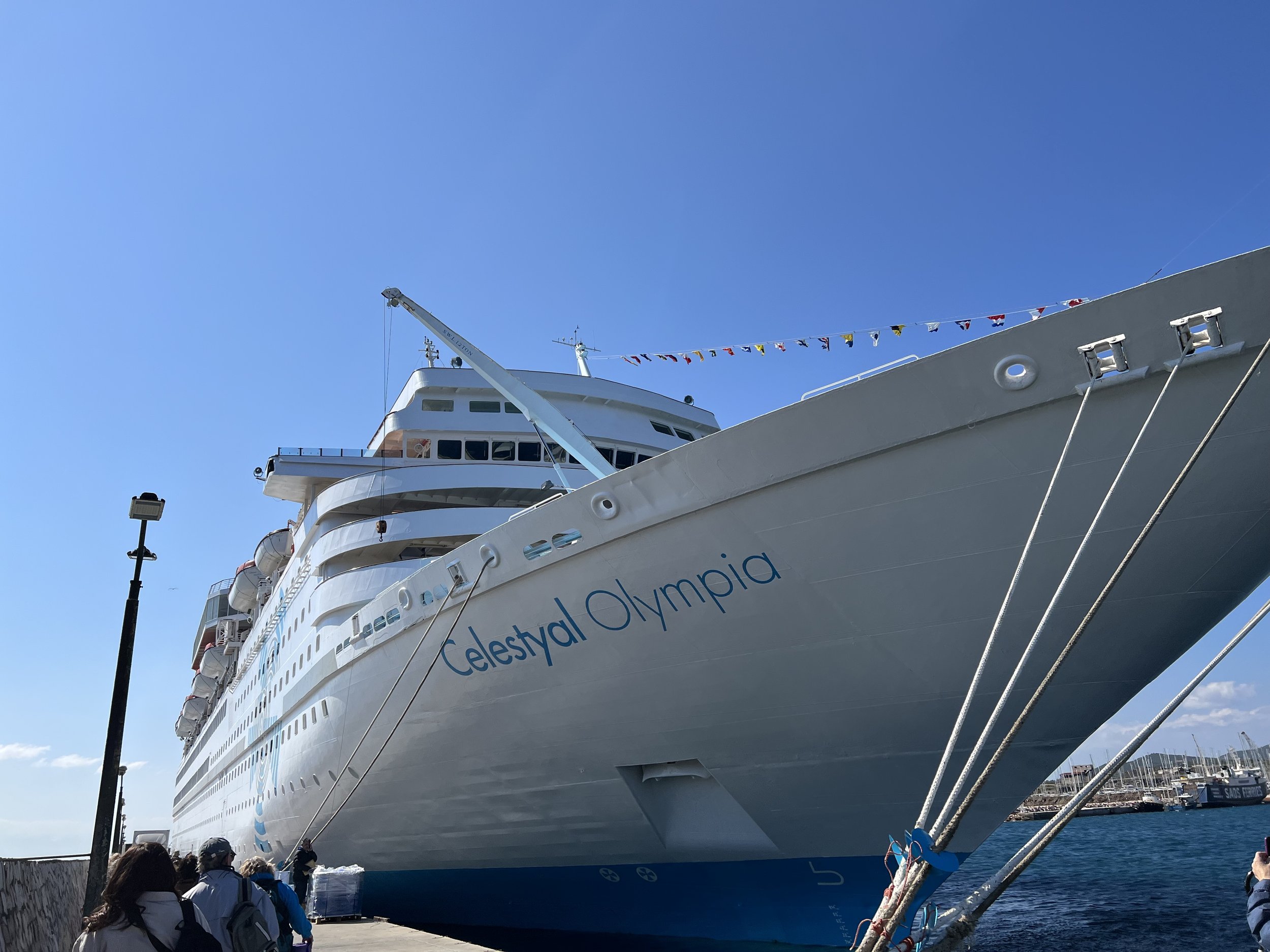 Cruise Ship in Greece - Spring 2023