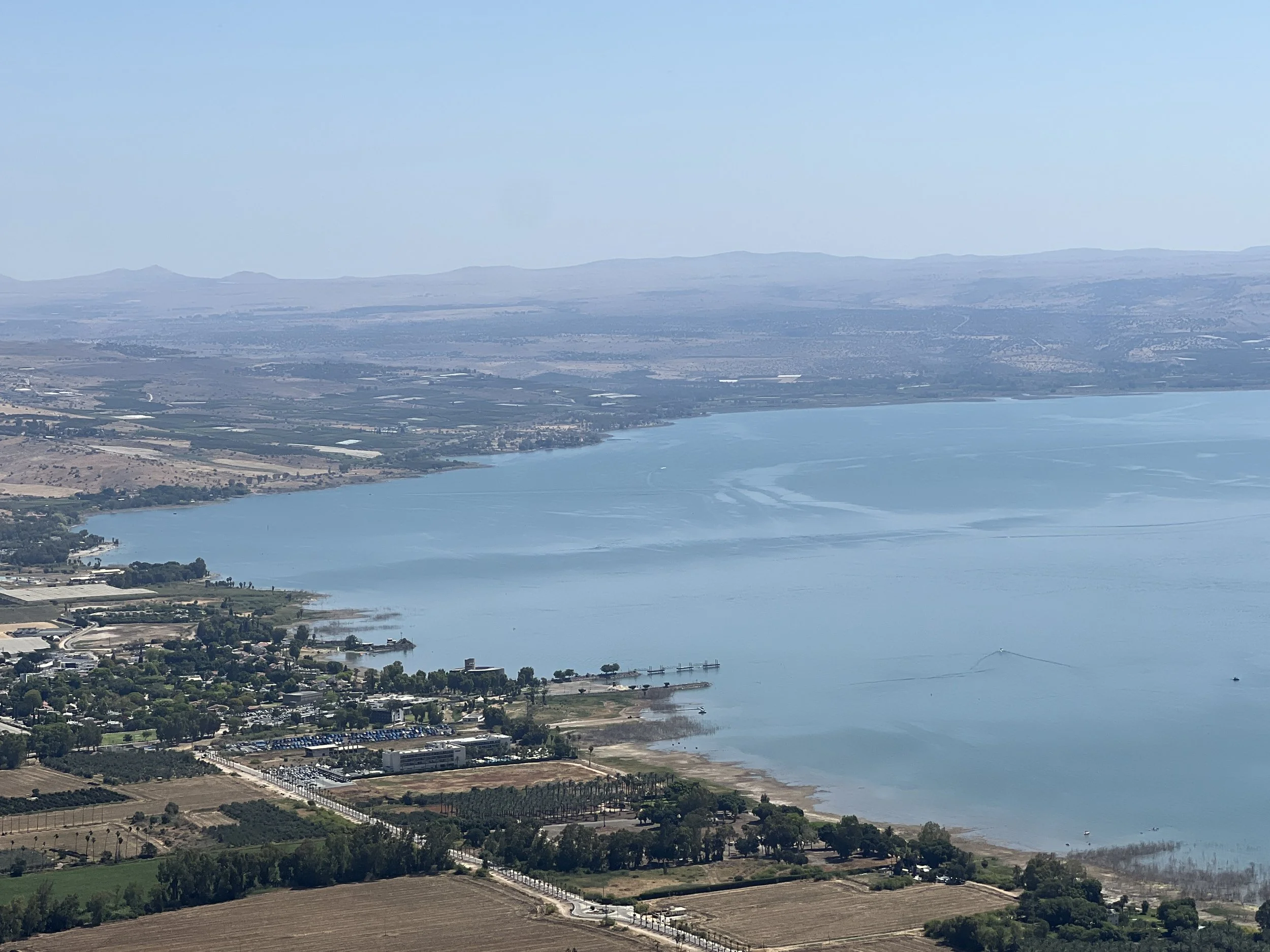 Video of  the View of the Sea of Galilee From the Top of Mount Arbel, Israel