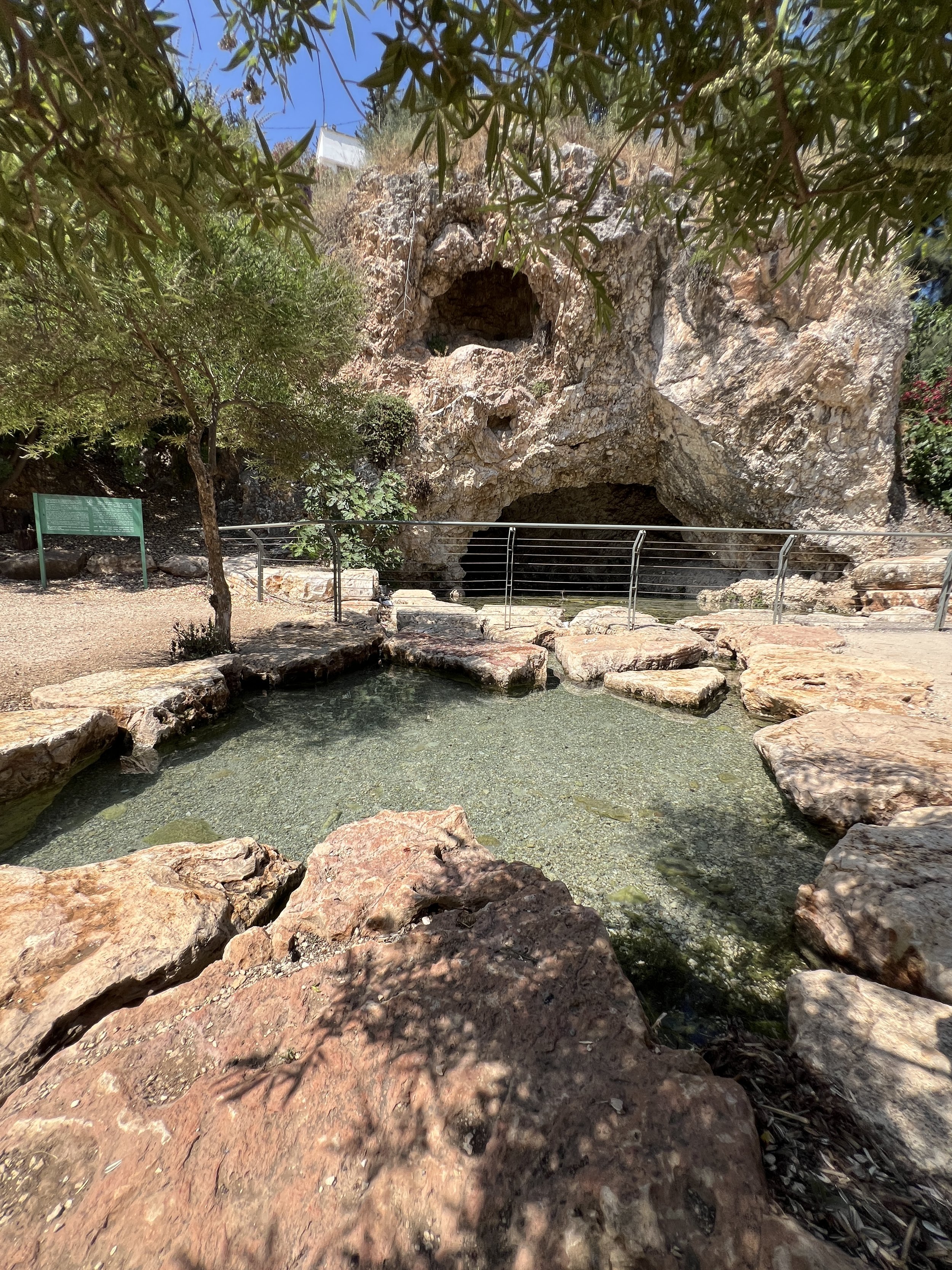 Enjoy a Moment of Refreshment From Gideon's Springs in Israel
