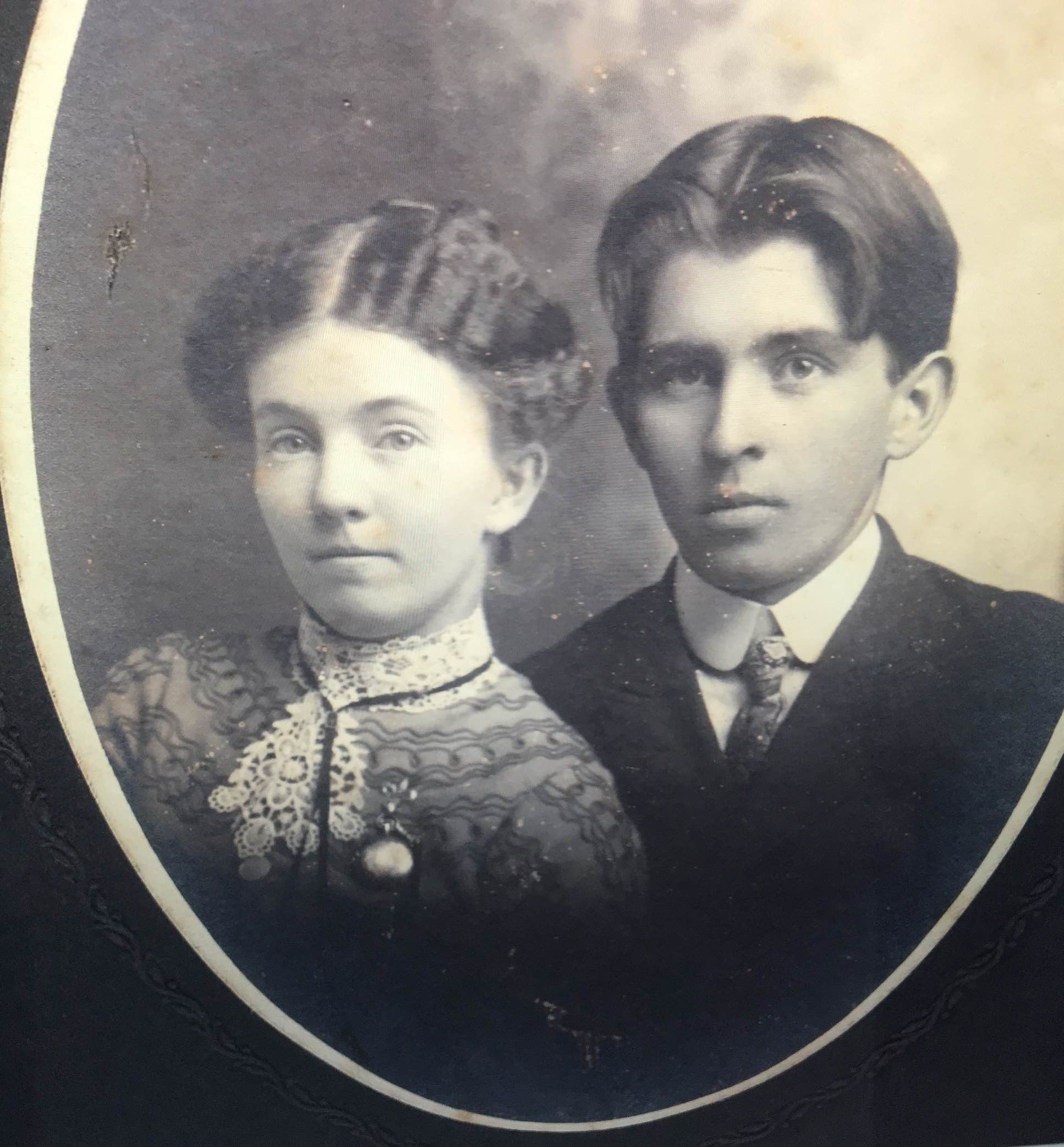 Chapter 1: Save The Date Vaulted Out of Gaze - An Impeccable History of Ann and Ender Wolfhart Photograph, found photo; 11 October 2016 Copyright © Tennyson Woodbridge, 1963 to present. All appropriation rights reserved 20-page edition >> click here