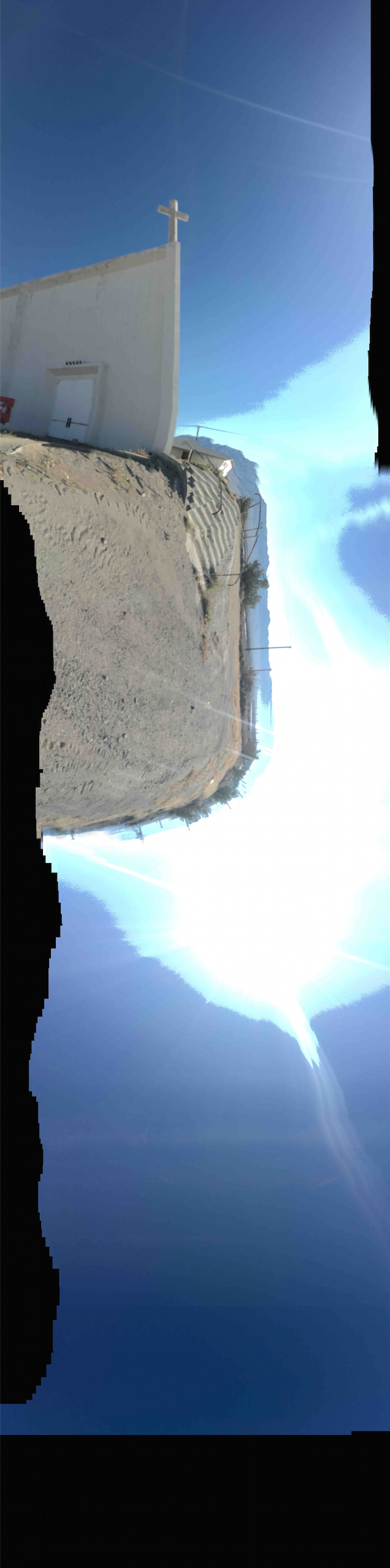 Streaking Jesus Photograph, Trona, CA; 9Mar2016 opyright © Tennyson Woodbridge, 1963 to present