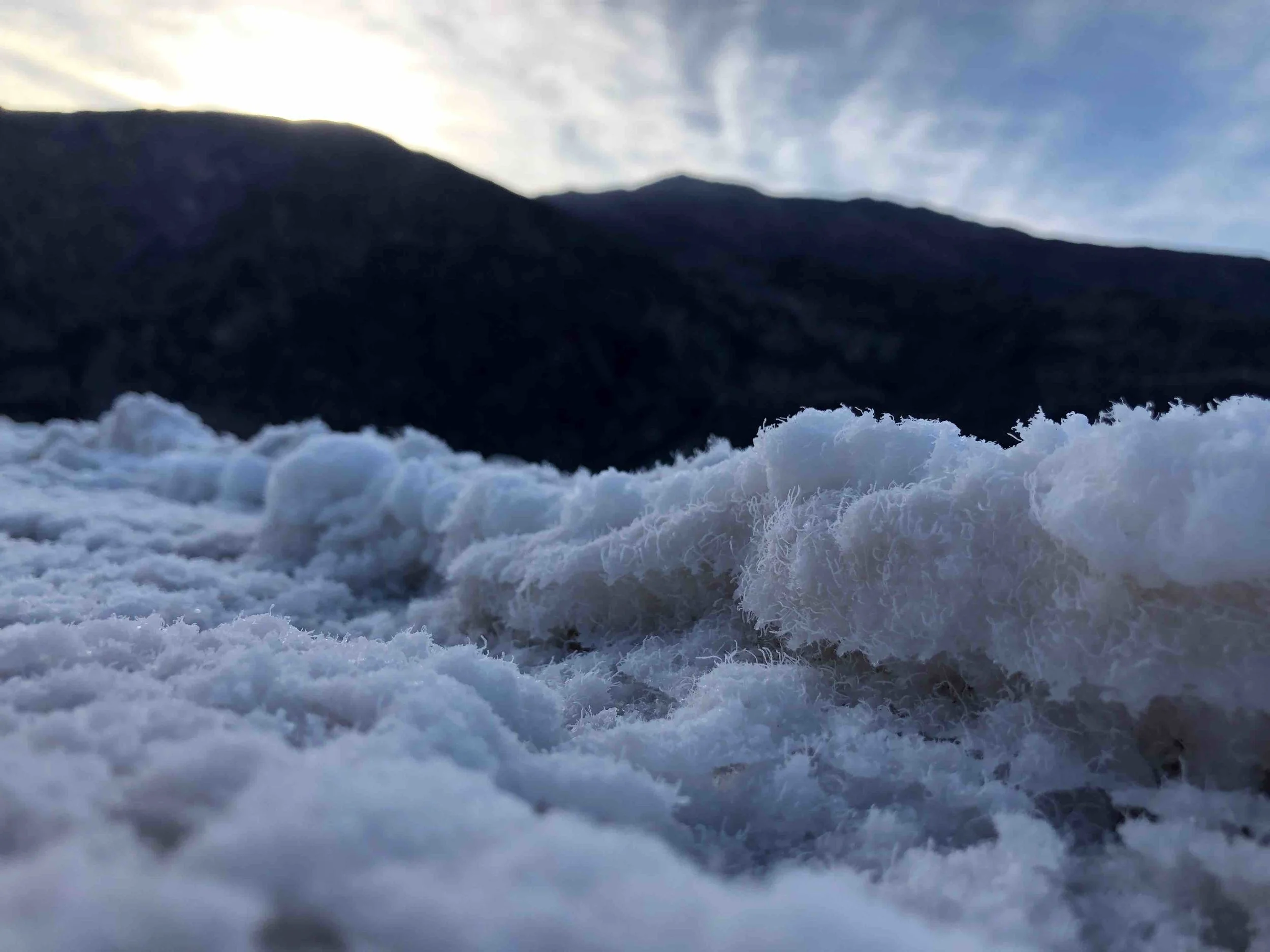 Badwater Basin Photograph, 5 May, 2018; 7:14AM Copyright © Tennyson Woodbridge, 1963 to present