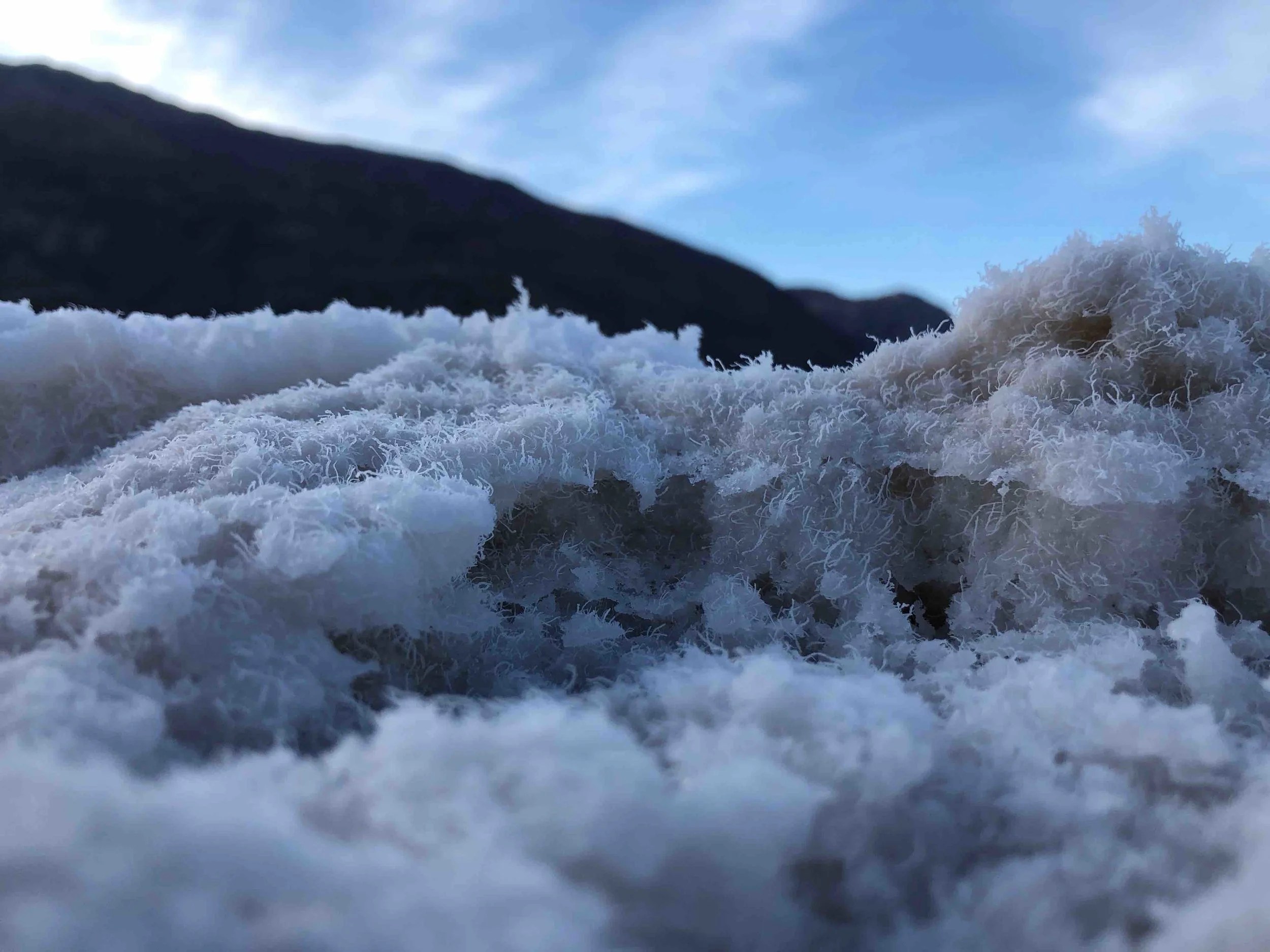Badwater Basin Photograph, 5 May, 2018; 7:14AM_2 Copyright © Tennyson Woodbridge, 1963 to present