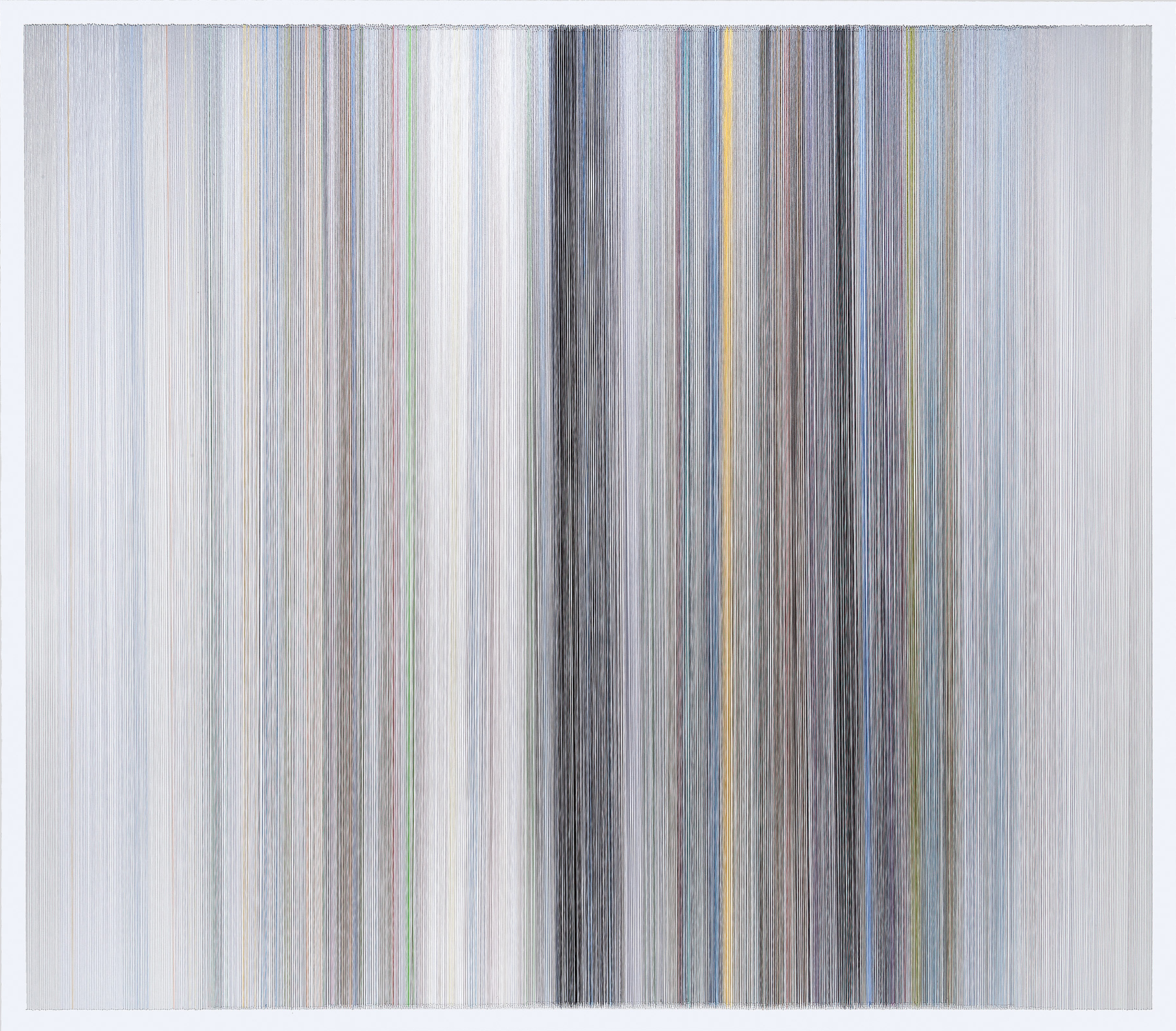 thread drawing 27 2013 rayon thread 58 by 51 inches