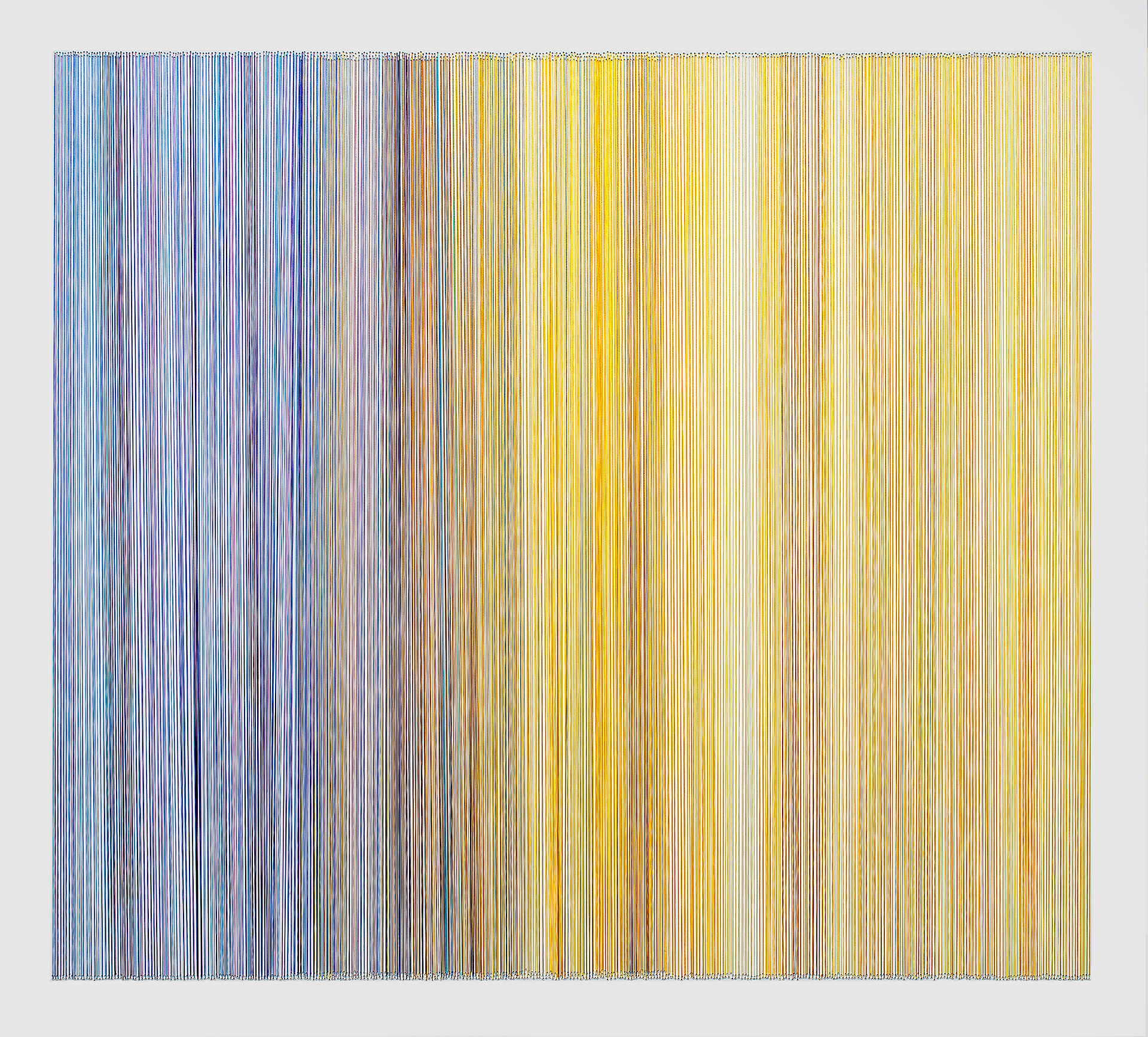    thread drawing 16   2012 rayon thread 28 x 31 inches Private Collection, Kansas City, Missouri 