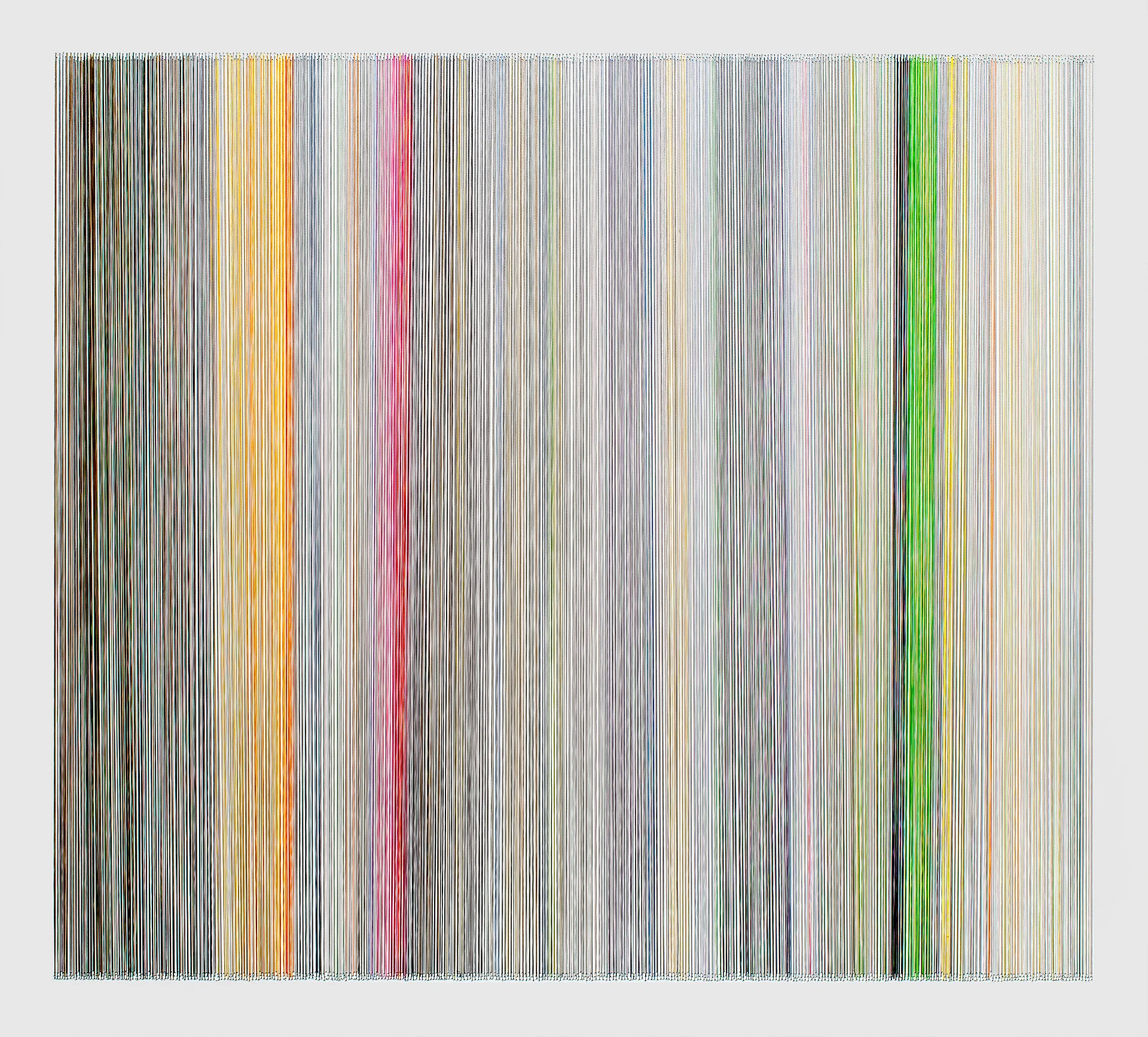 thread drawing 13 2012 rayon thread 31 by 28 inches