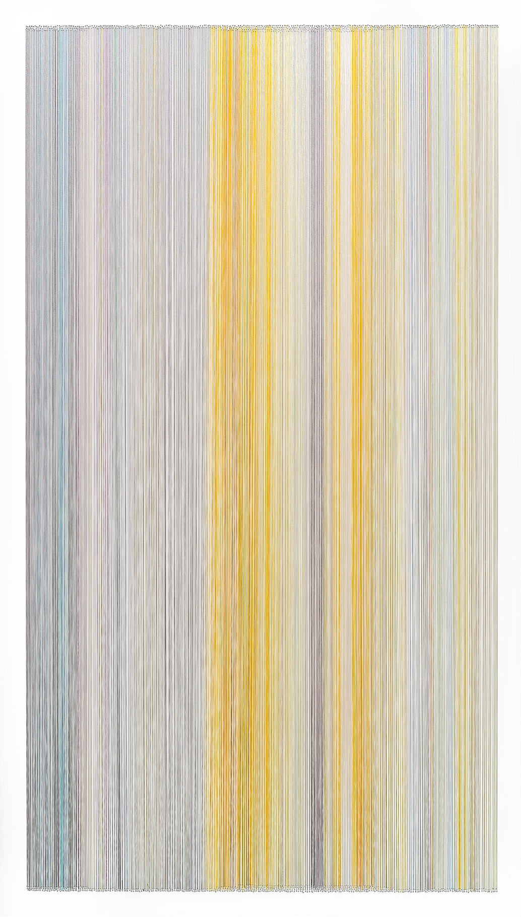    thread drawing 31   2014 rayon thread 42 x 24 inches Collection Stinson Law Firm, Kansas City, Missouri 