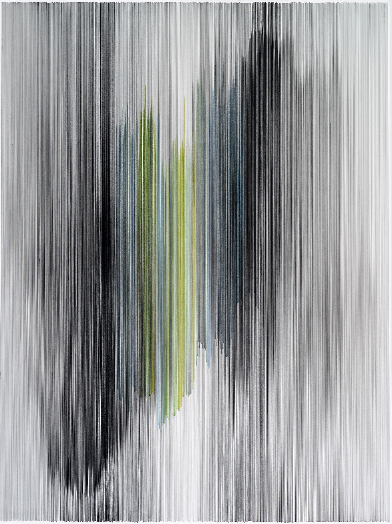 parallel 44 2014 graphite & colored pencil on mat board 60 by 80 inches
