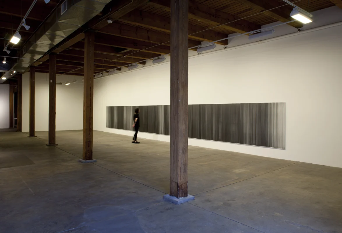drawn below 2015 graphite on mat board 31.5 feet by 59 inches