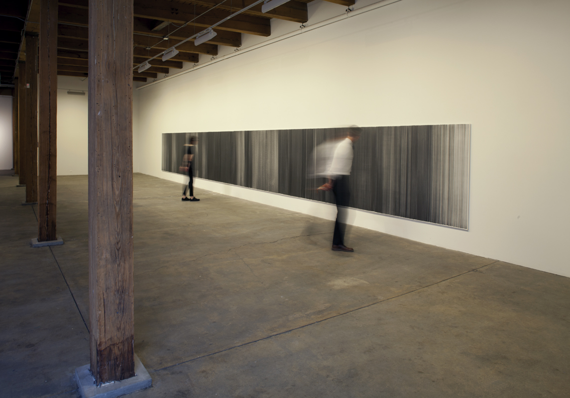 drawn below 2015 graphite on mat board 31.5 feet by 59 inches