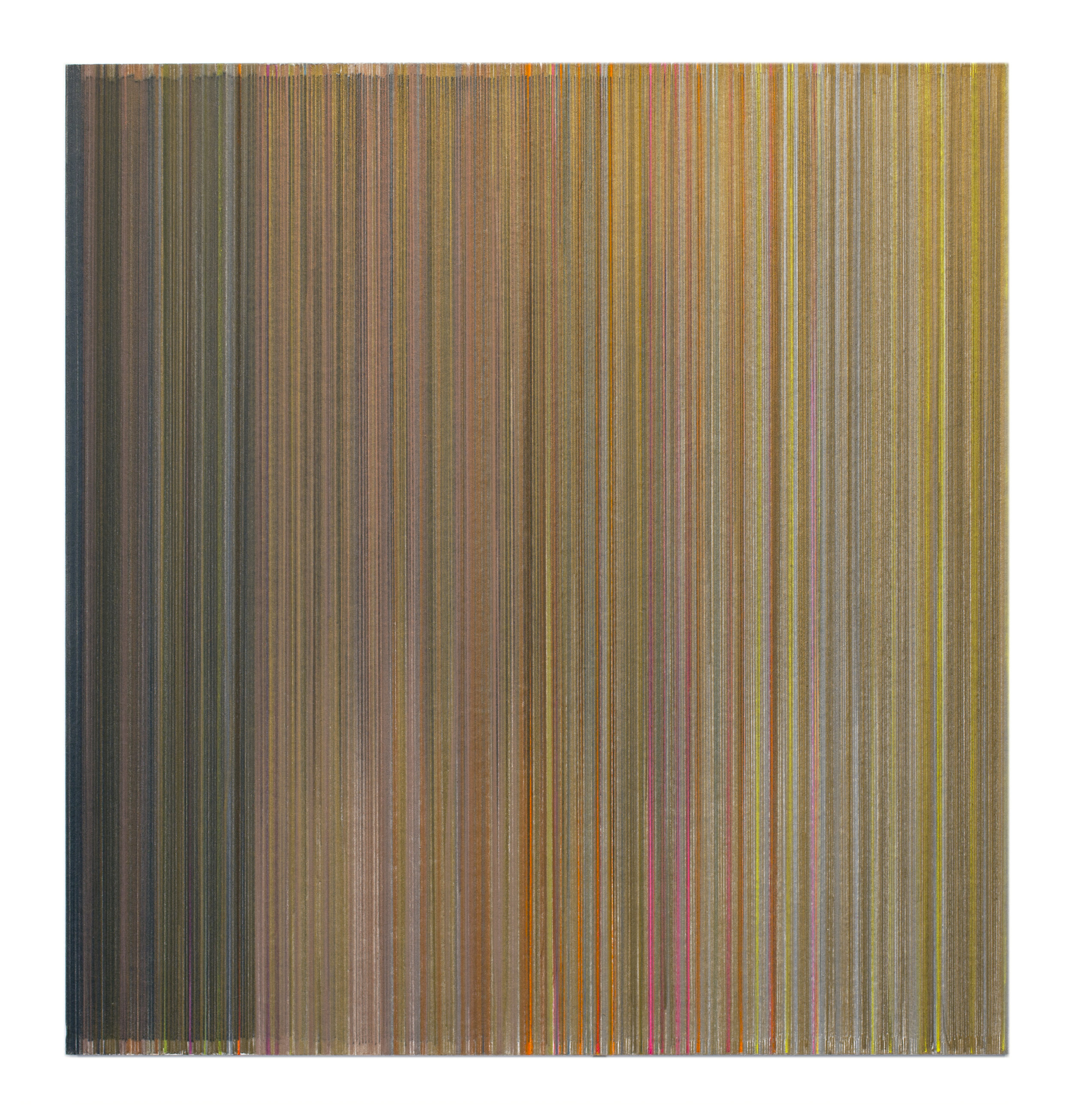    then this   2017 graphite and colored pencil on mat board 18 x 19 inches title from poem by Alice Oswald  Tithonus 46 minutes in the life of the Dawn  from  Falling Awake , 2016, W.W. Norton &amp; Company 