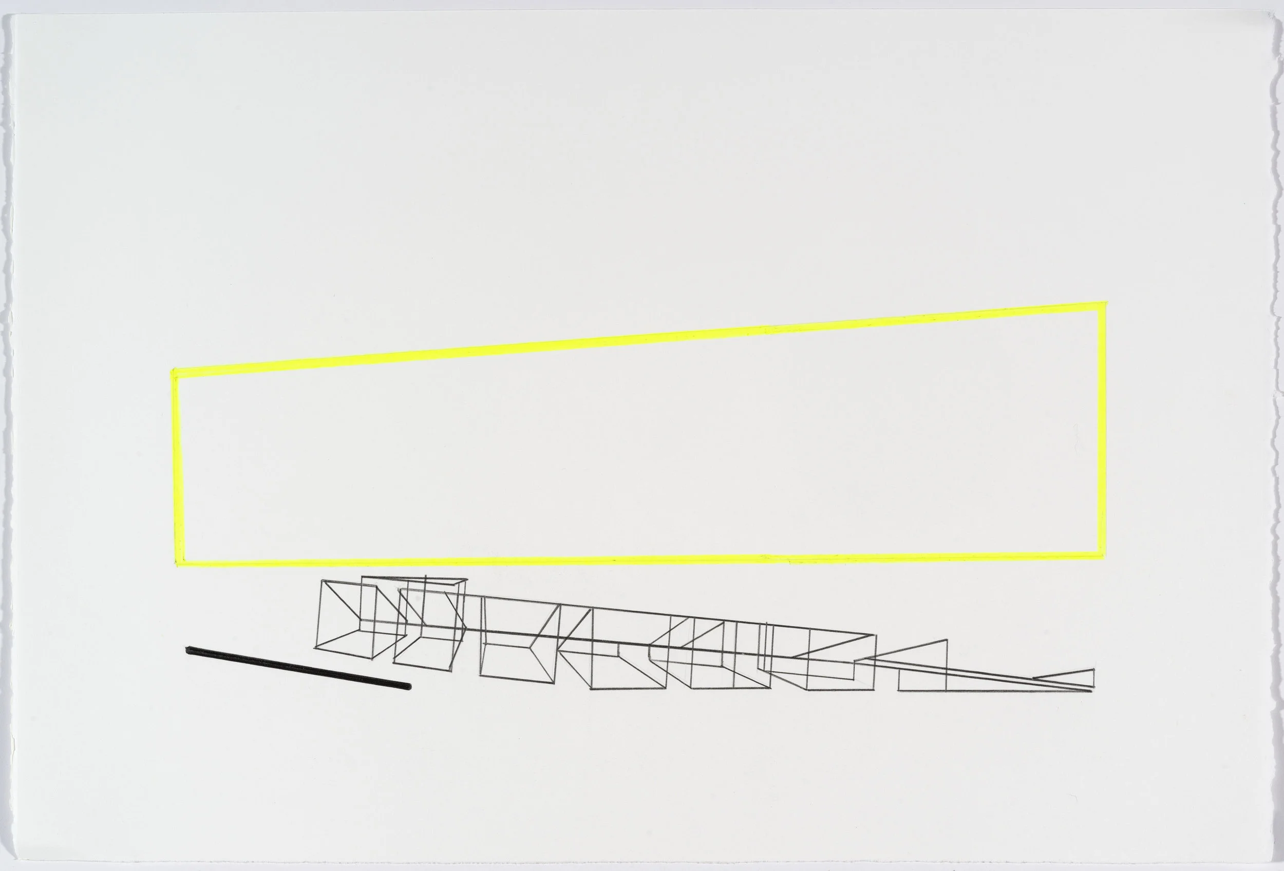 Anne Lindberg work of the collective 37 2017 graphite, acrylic and colored pencil on paper 20 by 15 inches photography by EG Schempf