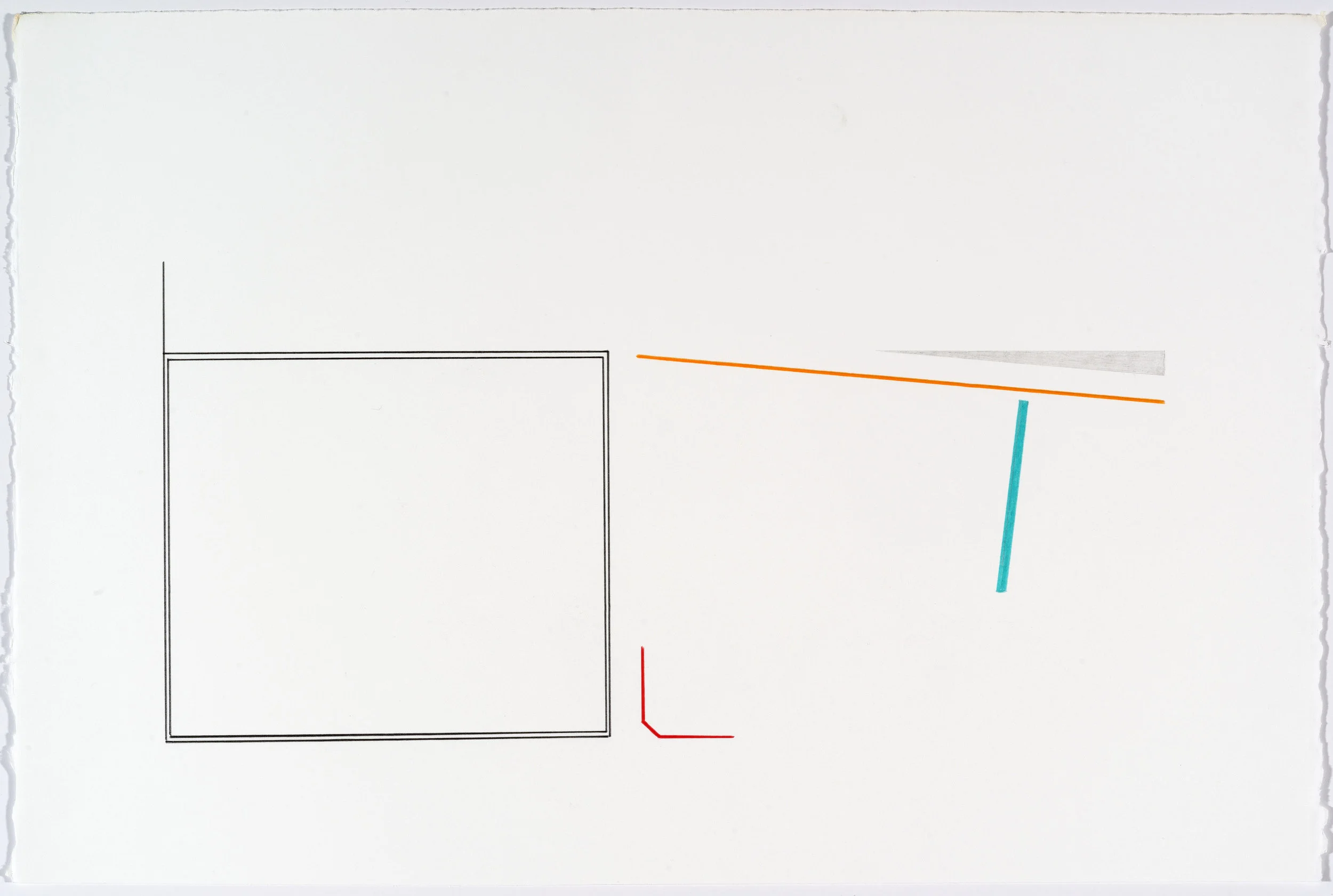 Anne Lindberg work of the collective 45 2017 graphite, acrylic and colored pencil on paper 20 by 15 inches photography by EG Schempf