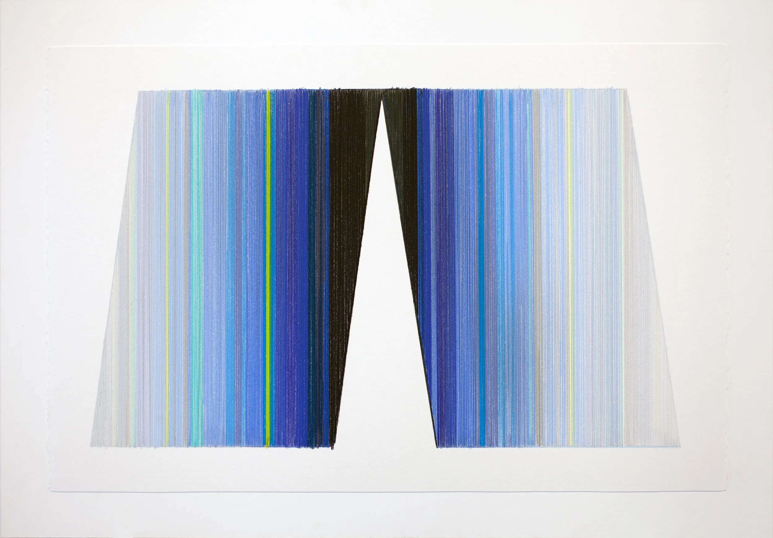    scale-slide 04   2026 graphite and colored pencil on paper 17.75 × 25.5 inches 