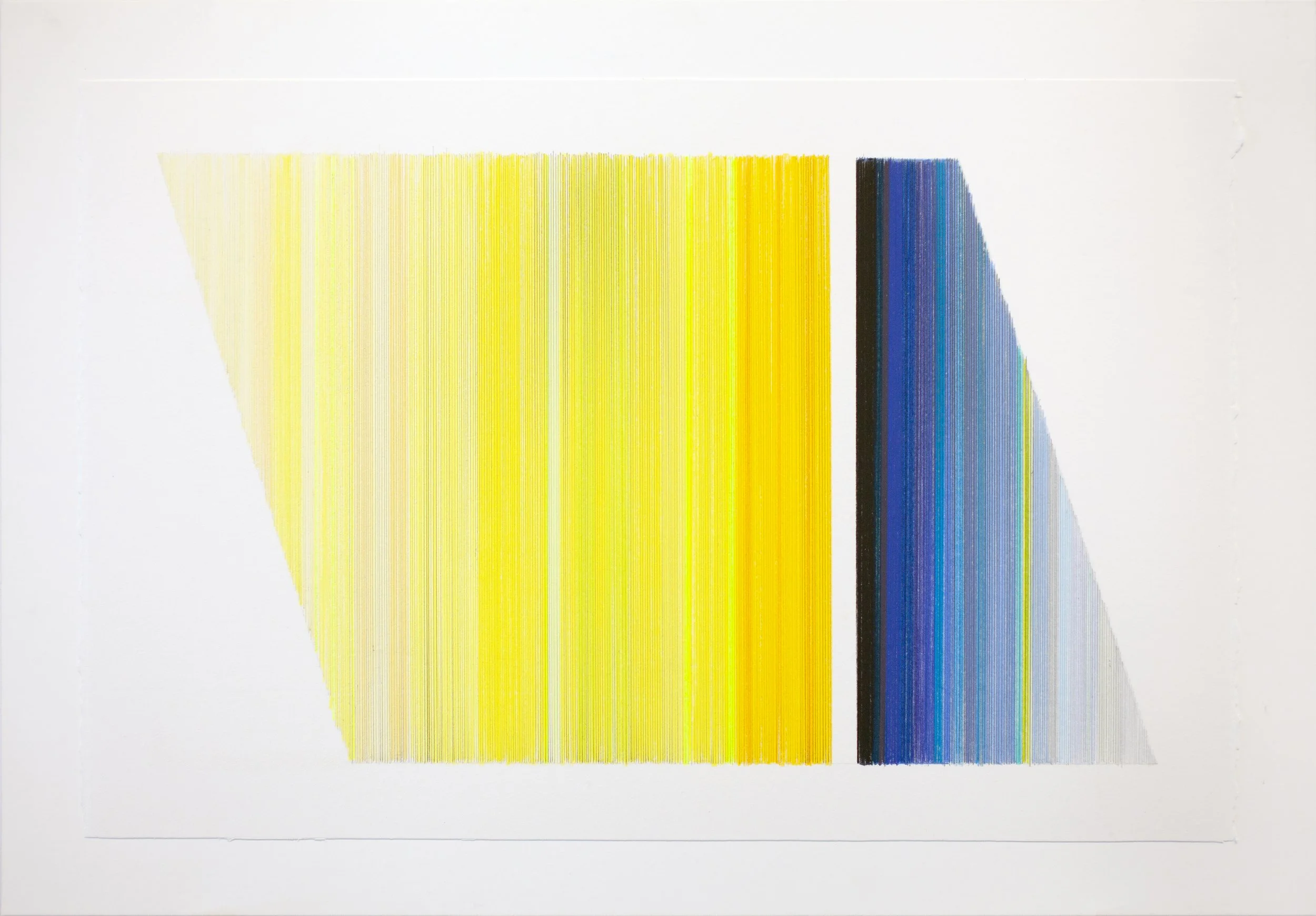    scale-slide 06   2026 graphite and colored pencil on paper 17.75 × 25.5 inches 